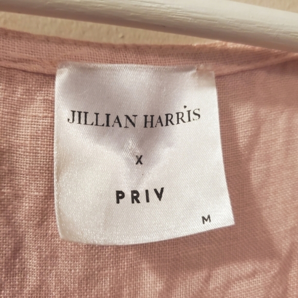 Jillian Harris x Priv - Hamptons Linen Dress with Pockets - Size M - Picture 6 of 8